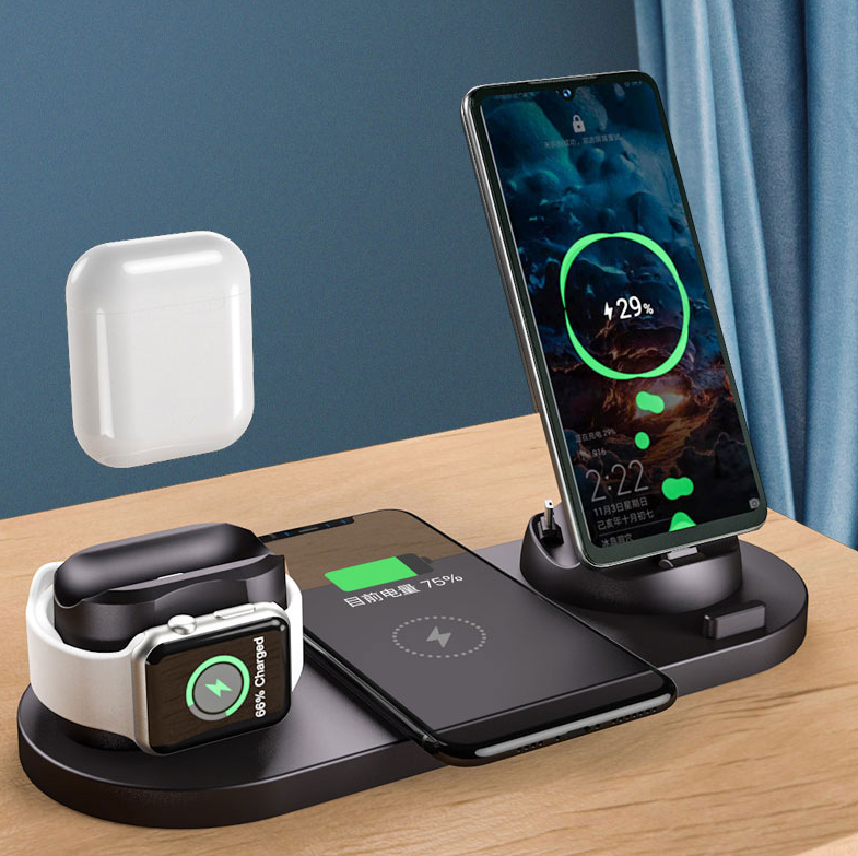 6 in1 wireless charger